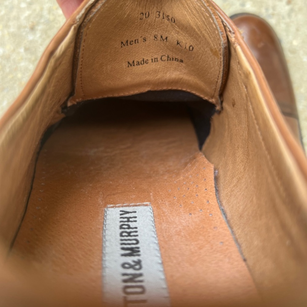 Johnston & Murphy Leather Lace Ups